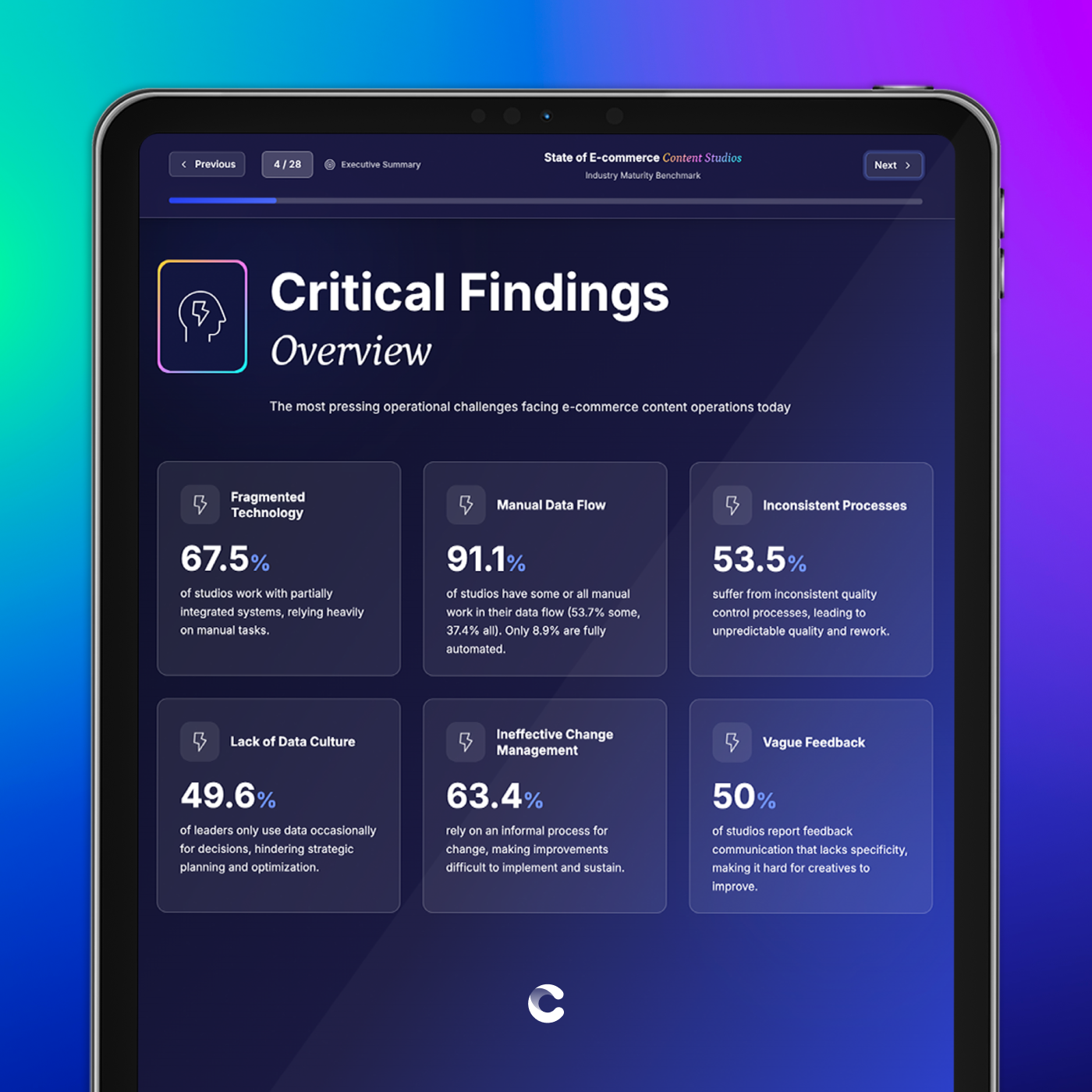 Benchmark Report Critical Findings