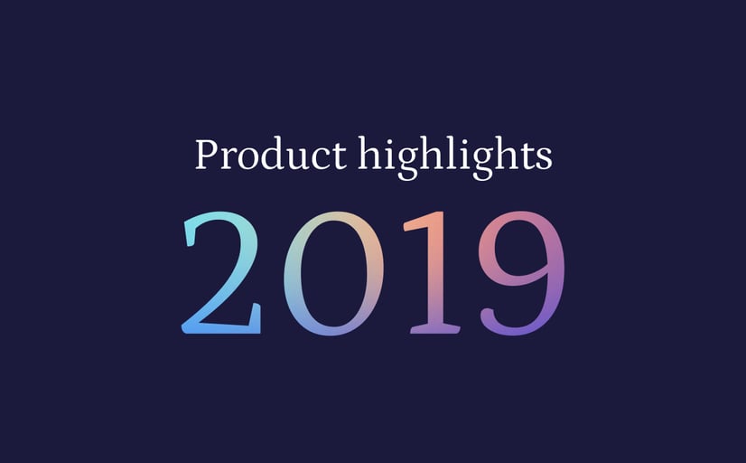 Product Highlights 2019