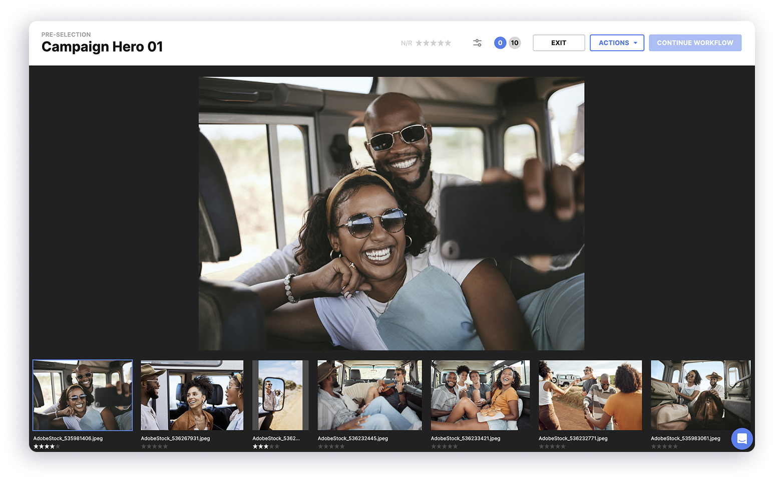 More Control Over Image Selection