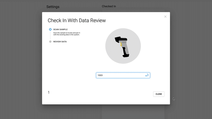 Check In with Data Review
