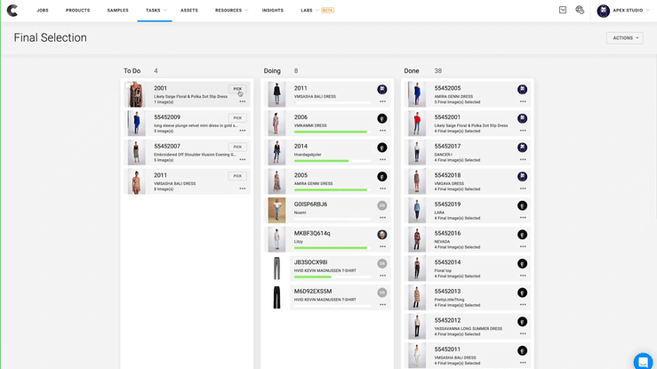 Kanban Pick View